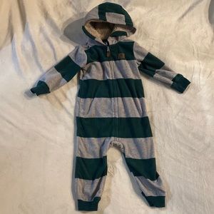 Carter’s fleece hooded jumpsuit